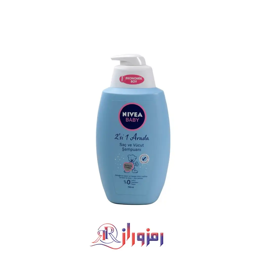 شامپو سر و بدن کودک نیوا nivea حجم ۷۵۰میل،خرید و قیمت شامپو سر و بدن کودک نیوا nivea حجم ۷۵۰میل